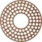 Ekena Millwork Fink Wood Fretwork Pierced Ceiling Medallion, Walnut, 18"OD x 6 1/2"ID x 3/8"T CMWP18X18X0375FFWA - alternate 4